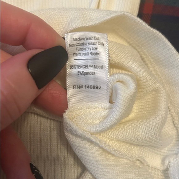 Marine Layer Lexi Button Through Square Neck Top - Picture 4 of 7